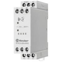 Przekaźnik termistorowy 2 P; 8A; 24V AC/DC | 70.92.0.024.0002 Finder