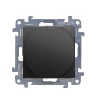Ściemniacz obrotowy do LED ściemnialnych 230 V 2–250 W, czarny Max zródeł LED - 10 szt. Simon 10 | CS9LA.01/49 Kontakt Simon