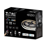 Taśma LED V-TAC zestaw smart WI-FI RGB+CCT IP65 Alexa Google Home VT-5050 90-EU | 3800157684316 LED EUROPE