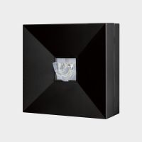 Oprawa LOVATO 2 LED IP41 3W (opt. Korytarz) 3h jednozadaniowa AT czarna | LV2C/3W/B/3/SE/AT/BL Awex