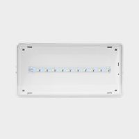 Oprawa EXIT M LED IP65 2W 1h jednozadaniowa AT biała + grzałka HTR-25 | ETE/2W/B/1/SE/AT/WH+HTR-25 Awex