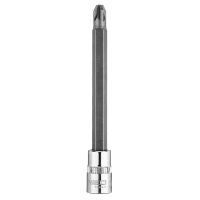 Końcówka wkrętakowa PZ3 na nasadce 1/4", długa, 87mm | 10-339 NEO TOOLS