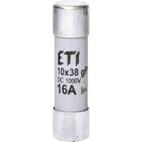 Wkładka topikowa cylindryczna PV CH10x38 gPV 16A/1000V DC | 002625081 Eti