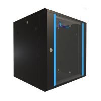 Szafa RACK 19" 12U 600X600 wisząca czarna EXTRALINK | EX.7256 Batna