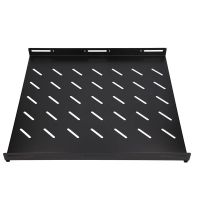 Półka 1U 500mm mocowana punktowo, do szaf 800mm RACK 19" EXTRALINK czarna | EX.8635 Batna