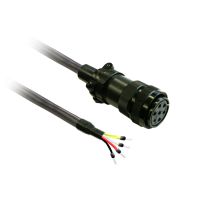 Kabel zasilający serwosilnika BCH16, 4G2.0, 15M, bez ekranu, MIL | VW3M5A21R15 Schneider Electric