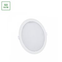 Oprawa downlight LED ALGINE 2w1 n/t p/t 18W 1800lm WW 3000K IP20 okrągła (ramka n/t w kpl.) | SLI037029WW_PW Wojnarowscy