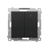 DIMMER RGB – Ściemniacz do pasków RGBW, sterowany smartfonem (moduł); Czarny mat Simon 55 GO | TESRGB1W.01/149 Kontakt Simon