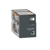 Miniaturowy przekaźnik wtykowy, Harmony, 3A, 4CO, bez diody LED, 12V DC | RXM4LB1JD Schneider Electric