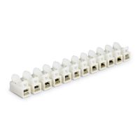 Listwa zaciskowa -szybkozłączka 12x2,5 PS-2,5, 10A, biała | 19.2512 Elektro-Plast Opatówek