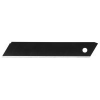 Ostrze łamane wymienne, czarne, 10 szt. 18mm SK2 | 64-013 NEO TOOLS