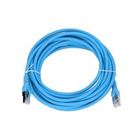 Patchcord LAN RJ45 Kat.6A S/FTP 5m AWG26 CU niebieski Extralink | EX.6587 Batna