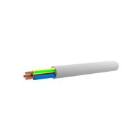 Przewód warsztatowy H05VV-F (OWY) 3x4,0 żo 300/500V biały BĘBEN | 5901259826975 Ełktrim