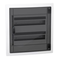 Rozdzielnica modułowa podtynkowa 2x18 IP40, IK09 drzwi przezroczyste, PrismaSeT XS PSXS-2-18-PT-P | LVSXP218 Schneider Electric