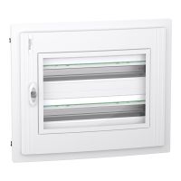 Rozdzielnica modułowa podtynkowa 2x24 IP40, IK09 drzwi przezroczyste, PrismaSeT XS PSXS-2-24-PT-P | LVSXP224 Schneider Electric