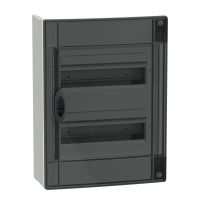 Rozdzielnica modułowa natynkowa 2x13 IP40, IK09 drzwi przezroczyste, PrismaSeT XS PSXS-2-13-NT-P | LVSXR213 Schneider Electric