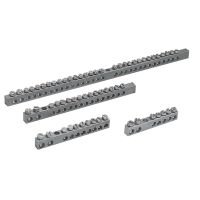 Listwa uziemiająca, Spacial, 2 x 16 mm² + 5 x 6 mm² | NSYRBL21656M Schneider Electric