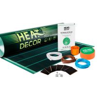 Zestaw folii grzewczej HD-EPL 140 W/m2, szer. 100 cm - BEZ TERMOSTATU - konektor BX - 14m2 | Z/EPL140/BT/BX/14 Heat Decor