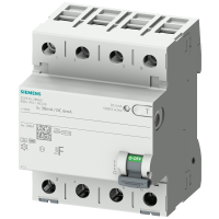 Wyłącznik różnicowoprądowy 3+N typ F, In: 25 A, 30 mA, 6 mA DC, Un AC: 400 V | 5SV3342-3KK60 Siemens