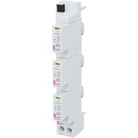 Ogranicznik przepięć, na szyny prądowe 60 mm, TT/TNS, ETITEC M60 T23 300/20 3+1 RC, typ T2+T3 (C+D) | 002440857 Eti
