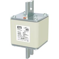Wkładka bezpiecznikowa (topikowa) NHU3 400A gBat 1000V DC Magazyny energii / Zaciski śrubowe U | 004110778 Eti