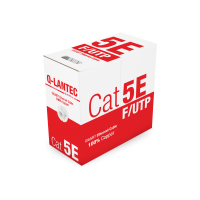Kabel teleinformatyczny FTP kat.5e PVC 4PR EcaQ-LANTEC 10 lat gwarancji /305m/ KRĄŻEK | KIF5PVC305Q A-Lan Technologie