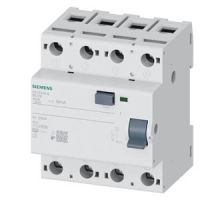 Wyłącznik różnicowoprądowy 3+N typ A, In: 100 A, 30 mA, Un AC: 400 V | 5SV3348-6 Siemens