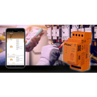Monitor energii elektrycznej z wbudowaną anteną wewnętrzną WI-FI 3F+N WI-MEF3-OPTI-200 | WI-MEF-3-OPTI-200 F&F