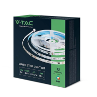 Taśma LED V-TAC zestaw smart WI-FI RGB 24V VT-5050 RGB | 3800170211254 LED EUROPE