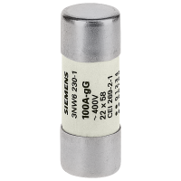 Wkładka bezpiecznika cylindrycznego, 22x58 mm, 80 A, gG, Un AC: 500 V, SENTRON | 3NW6224-1 Siemens