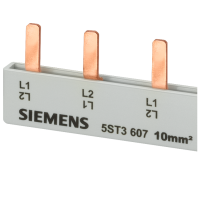 Szyna łączeniowa grzebieniowa 16 mm2, 2-faz., 3x (1-faz.+N), 105 mm | 5ST3637 Siemens