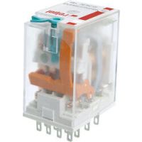 Przekaźnik elektromagnetyczny, przemysłowy 6A 24VDC IP40, R4N-2314-23-1024-WTLD (860633=A00110) | A00110 Relpol