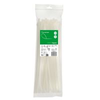 Opaska kablowa 380x7.6 mm (100 sztuk), Thorsman, biała | IMT46424 Schneider Electric