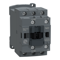 Stycznik mocy TeSys Easy 12A 3P 5,5kW 24V DC 1NO AC-3 | LC1E1210BD Schneider Electric
