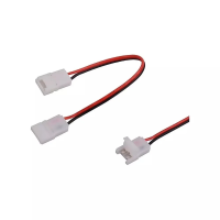 Konektor złączka taśm LED V-TAC taśma-przewód-taśma do taśm i pasków LED gęste i zwykłe 10mm | 3800157660297 LED EUROPE