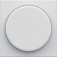 Płytka czołowa do ściemniacza obrotowego, biały, Lumina | WXD062P Hager