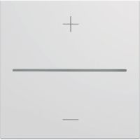 Płytka czołowa do ściemniacza przyciskowego z Bluetooth, biały, Lumina | WXD070P Hager