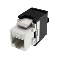 Gniazdo keystone UTP kat.6 RJ45 beznarzędziowe nieekranowne Q-LANTEC | MKB-U6-1 A-Lan Technologie