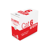 Kabel teleinformatyczny U/UTP kat.6 PVC Eca Q-LANTEC /305m/ KARTON | KIU6PVC305Q A-Lan Technologie