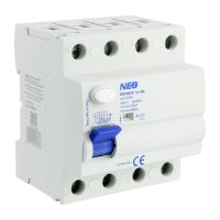 Wyłącznik różnicowoprądowy 40A, 30mA, 4-biegunowy typ AC RCD/40A/4P | 87.848 Elektro-Plast Opatówek