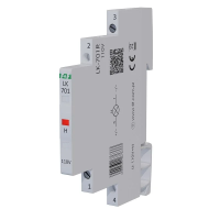 Lampka kontrolna zasilania 1/3S 110V AC/DC 1xLED CZERWONA | LK-701R-110V F&F