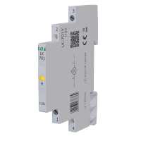 Lampka kontrolna zasilania 1/3S 110V AC/DC 1xLED ŻÓŁTA | LK-701Y-110V F&F