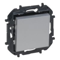 Przycisk pojedynczy 6A, aluminium, NILOE STEP | 863309B Legrand