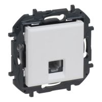 Gniazdo telefoniczne RJ11, biały, NILOE STEP | 863155B Legrand