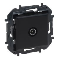 Gniazdo TV zakończeniowe, 10 dB, czarny, NILOE STEP | 863573B Legrand