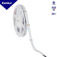 Taśma LED 24V  LCOB 19W/M24IP65-RGBW 420lm/m RGB+4000K biała IP65 Ra90 rolka 5mb 3 lata gw.   | 38914 Kanlux