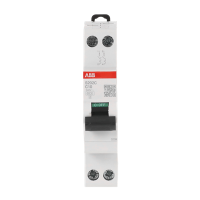 Wyłącznik nadprądowy 2P (1 moduł ) C 10A 6kA, S202C-C10 | 2CSS252420R0104 ABB