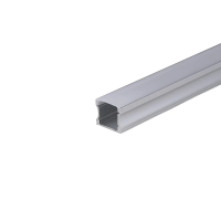Profil do LED zestaw, ALU anodowany V-TAC 2mb klosz mleczny 17,2x15,5mm VT-8110 | 3800157636827 LED EUROPE