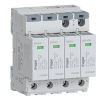 Ogranicznik przepięć T2 4P 3+1 sieć TN-S/TT In=20kA Up≤1,35kV SPD  | SPE440 Hager