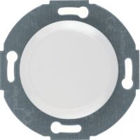 Zaślepka z płytką czołową, biały, Serie 1930/Glas | WTF1001WG Hager